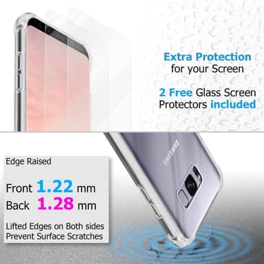 Samsung Galaxy S8 PLUS Suojakuori +2 Suojakalvo