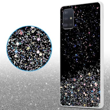 Samsung Galaxy A51 4G / M40s Suojakuori Kotelo (Musta)