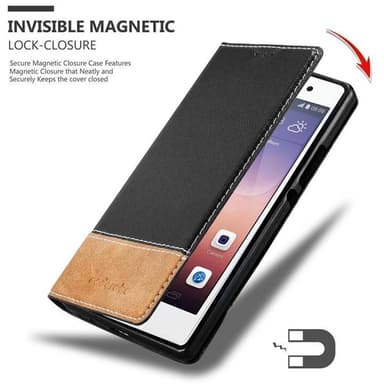 Huawei ASCEND P7 Suojakuori Case (Musta)