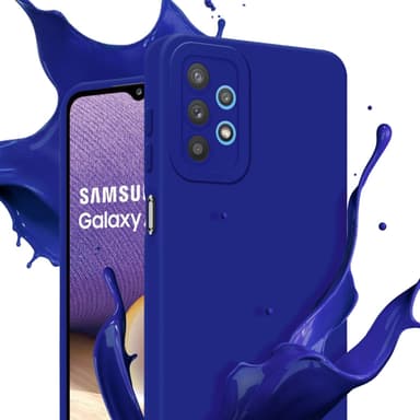 Samsung Galaxy A32 5G Suojakuori Kotelo (Sininen)