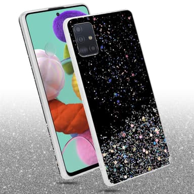 Samsung Galaxy A51 4G / M40s Suojakuori Kotelo (Musta)