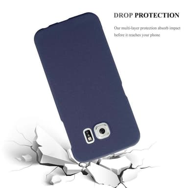 Samsung Galaxy S6 EDGE Suojakuori Kotelo (Sininen)