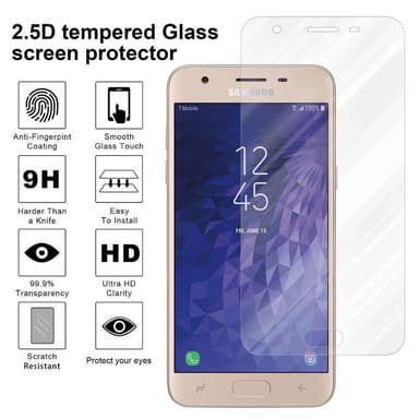Samsung Galaxy J3 2018 Näytönsuoja Karkaistu lasi