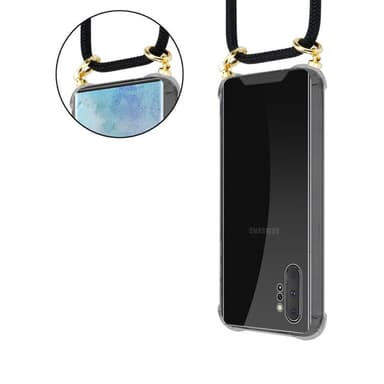 Samsung Galaxy NOTE 10 PLUS Suojakuori Kotelo (Musta)