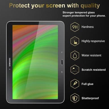 Samsung Galaxy Tab 4 (10.1 Zoll) Näytönsuoja Karkaistu