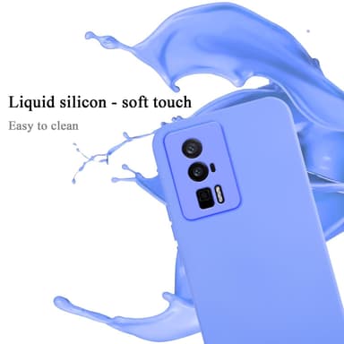 Xiaomi Poco F5 Pro Suojakuori Kotelo (Violetti)