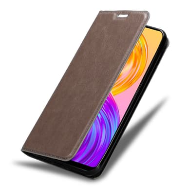 Realme 8 4G / 8 PRO Suojakuori Lompakkokotelo (Ruskea)