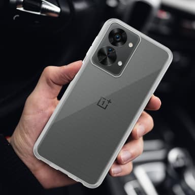 OnePlus Nord 2T Suojakuori Kotelo (Läpinäkyvä)