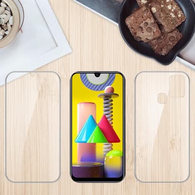 Samsung Galaxy M31 Suojakuori Cover (Läpinäkyvä)