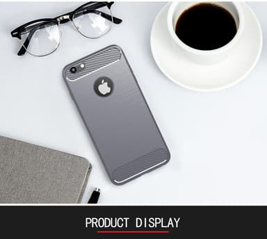 Suojakuori iPhone 6 / 6S Kotelo (harmaa)