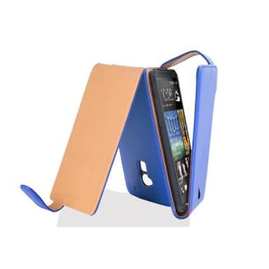 HTC ONE MAX T6 Suojakuori Lompakkokotelo (Sininen)