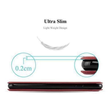 Lompakkokotelo iPhone 5 / 5S / SE 2016 Case (Punainen)