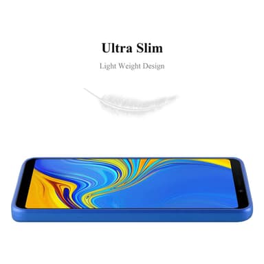 Samsung Galaxy A9 2018 Suojakuori Kotelo (Sininen)