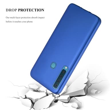 Samsung Galaxy A9 2018 Suojakuori Kotelo (Sininen)