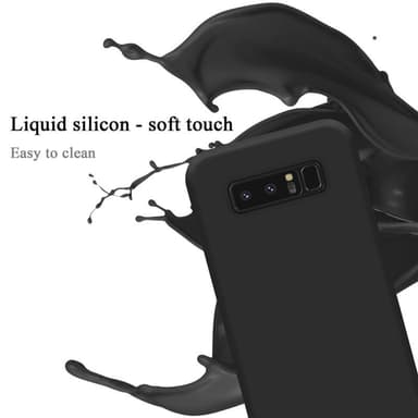 Samsung Galaxy NOTE 8 Suojakuori Kotelo (Musta)