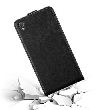 Sony Xperia Z3 Suojakuori Lompakkokotelo (Musta)