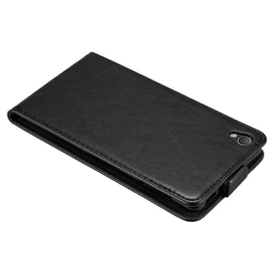 Sony Xperia Z3 Suojakuori Lompakkokotelo (Musta)