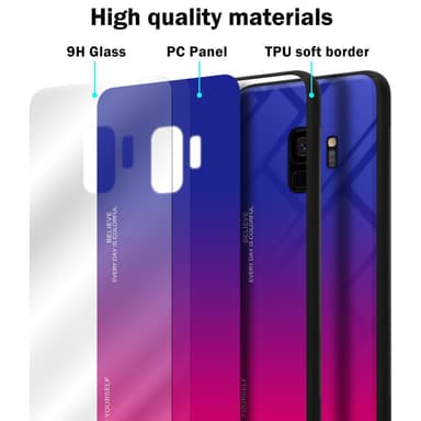 Suojakuori Samsung Galaxy S9 Kotelo (Musta)