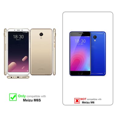 MEIZU M6S Suojakuori Universaali (Musta)