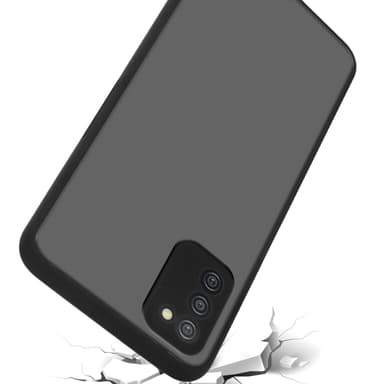 Samsung Galaxy A03s Suojakuori Kotelo (Musta)
