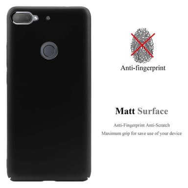 HTC Desire 12 PLUS Suojakuori Kotelo Cover (Musta)