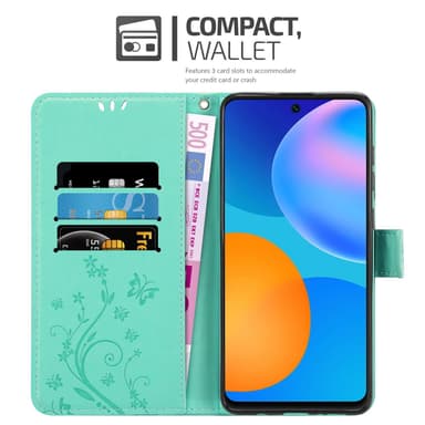 Huawei P SMART 2021 Suojakuori Lompakkokotelo