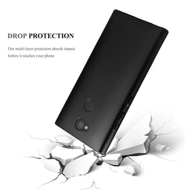 Sony Xperia L2 Suojakuori Kotelo Cover (Musta)