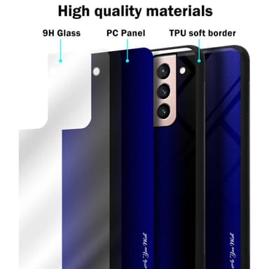 Samsung Galaxy S21 5G Suojakuori Kotelo (Violetti)