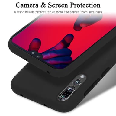 Huawei P20 PRO / P20 PLUS Suojakuori Kotelo (Musta)