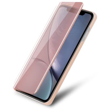 Suojakuori iPhone XR Lompakkokotelo (Vaaleanpunainen)