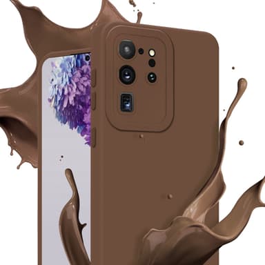 Samsung Galaxy S20 ULTRA Suojakuori Kotelo (Ruskea)