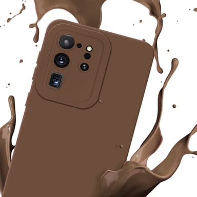 Samsung Galaxy S20 ULTRA Suojakuori Kotelo (Ruskea)