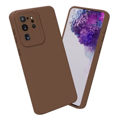 Samsung Galaxy S20 ULTRA Suojakuori Kotelo (Ruskea)