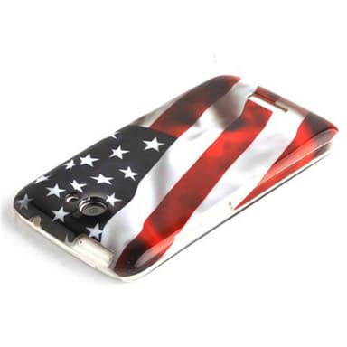 HTC ONE X / X+ Suojakuori Case Cover (Punainen)