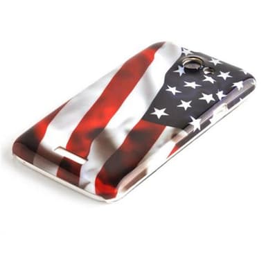 HTC ONE X / X+ Suojakuori Case Cover (Punainen)