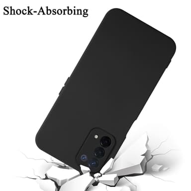 OPPO A54 5G / A74 5G Suojakuori Kotelo (Musta)