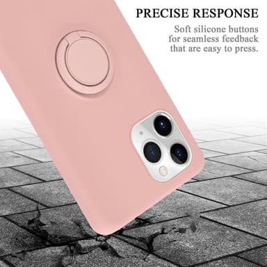 iPhone 11 PRO Suojakuori Kotelo (Vaaleanpunainen)