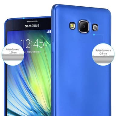 Samsung Galaxy A7 2015 Suojakuori Kotelo (Sininen)