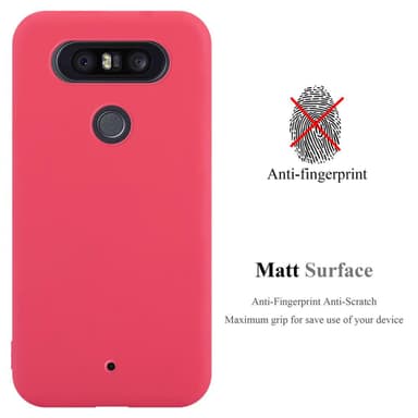 Suojakuori LG Q8 Kotelo (Punainen)