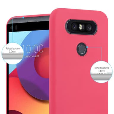 Suojakuori LG Q8 Kotelo (Punainen)
