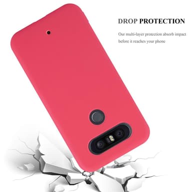 Suojakuori LG Q8 Kotelo (Punainen)
