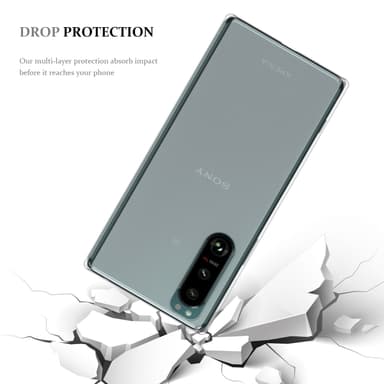 Sony Xperia 5 III Suojakuori Kotelo (Läpinäkyvä)