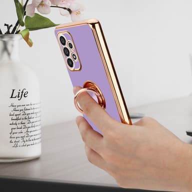 Samsung Galaxy A33 5G Suojakuori Kotelo (Violetti)
