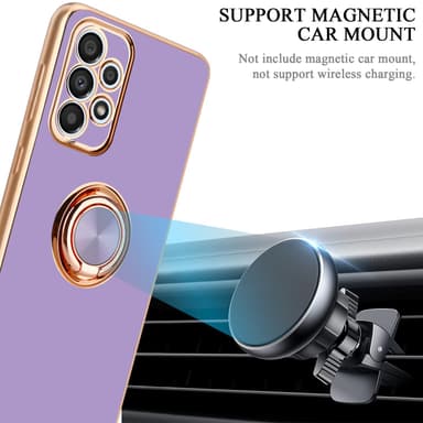 Samsung Galaxy A33 5G Suojakuori Kotelo (Violetti)