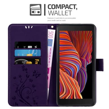 Samsung Galaxy XCover 5 Suojakuori Lompakkokotelo
