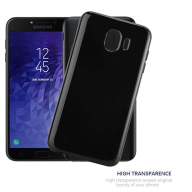 Samsung Galaxy J4 2018 Suojakuori Kotelo (Musta)