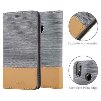 Cubot J3 PRO Suojakuori Lompakkokotelo (harmaa)