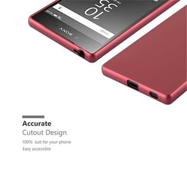 Sony Xperia Z5 Suojakuori Kotelo (Punainen)