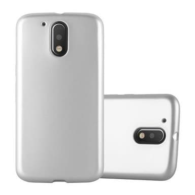 Motorola MOTO G4 / G4 PLUS Suojakuori Kotelo (Hopea)