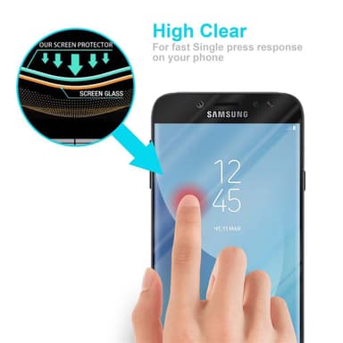 Samsung Galaxy J7 2018 Suojakalvo Karkaistu lasi